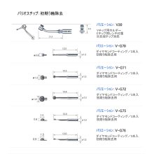 その他詳細1: ナカニシ バリオスチップ 初期う蝕除去（Vチップ）